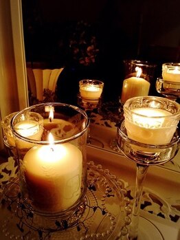 ビューティスペース バーディー(beauty space Birdy)/キャンドル