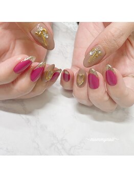 マミーネイル(mammynail)/ガラスフレンチ