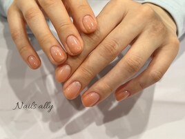 シンプル×オレンジ×ちゅるん