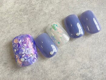 ネイルサロン マハロ(Nail salon MaHaLo)/新規付替オフ込☆フット¥7300