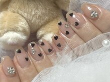 バベル 心斎橋店(Babel)/ハートホログラムネイル