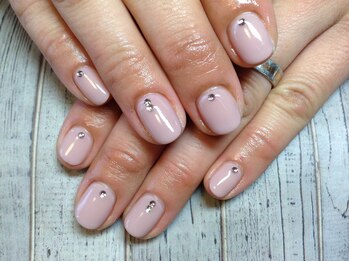 ラウト デコレーションアンドネイルサロン(Lauto Decoration&Nail Salon)/ベージュワンカラーネイル