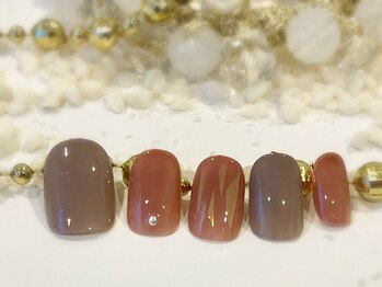 ブレス 天童店(BLESS)/キラキラ夏のフィルムネイル