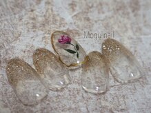 モグネイル(Mogunail)/アンティークフラワーネイル