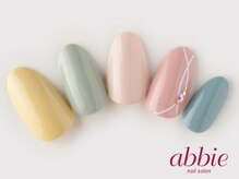 ネイルサロンアビー 北千住店(abbie)/パステルライン　￥9284