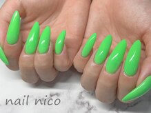 ネイルニコ(nail nico)/ビビッド★ネオンカラー
