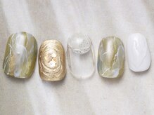 アイネイルズ 天神今泉店(I-nails)/翠と雫ネイル