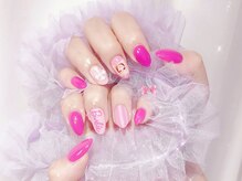 ワンホンネイル 新宿(Rumi Nail)/アートやり放題/4本/持ち込み