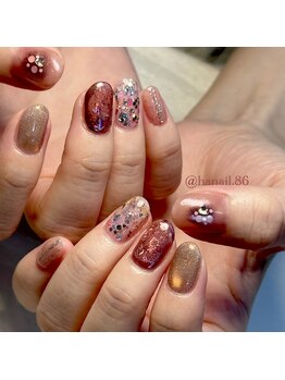 Mネイル 伏見店/haruka nail × 個性ネイル