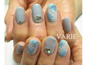 ヴァリエ(VARIE)/水彩画フラワー