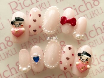 ネイルアンドまつげエクステ リッチエイト 原宿店(Rich8)/推しキャラ★オーダーチップ
