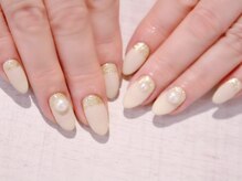 ラルネイル 大宮(Lull. nail)/＊ベージュ＊パール＊マット＊