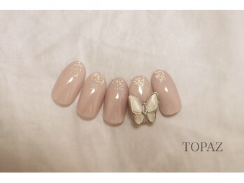 トパーズ 恵比寿(TOPAZ)/バタフライ［恵比寿ネイル］