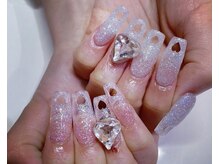 ネイルサロン ネイルズゴーゴー 渋谷店(NAILSGOGO)/ハートくり抜きネイル★春ネイル