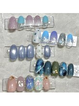 アモール/夏ネイルフリーデザイン