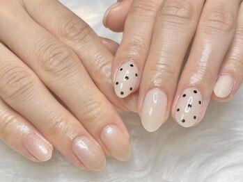 ダコード(D'accord)/アシンメトリーネイル¥8000