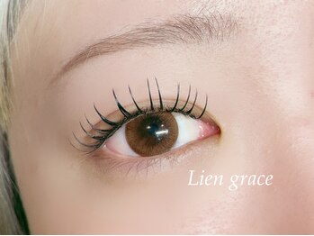 リアングレース(Lien grace)の写真/丁寧なカウンセリングで自まつ毛や目元にあったデザインをご提案◎日常に馴染む仕上がりですっぴんにも自信