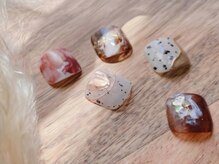 ラジュルネ(nail&eyelash La journee)/フット×2本art