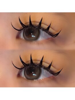 ネイルアンドアイ ビューティーオーブ(nail&eye beauty ORB)/フラットラッシュ付け放題