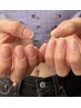 技術向上メニュー【Hand】ベース込フレンチorカラグラ (オフ.ケア無料)