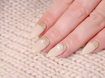 ラルネイル 大宮(Lull. nail)/*ベージュ*パール*マット*
