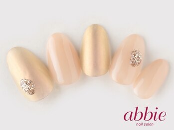 ネイルサロンアビー 北千住店(abbie)/ニュアンスマットミラー　￥9636
