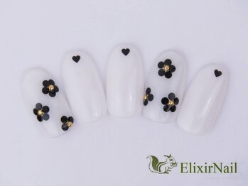 エリクサーネイル 五反田(Elixir Nail)/定額a シンプル/クーポン使用
