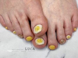 W-823 大人可愛い押し花ネイル