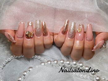 リノ(Lino)/ゴールドネイル