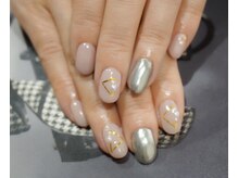 ネイル シスター(nail sister)/ミラーネイル！