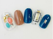 ネイルサロン ドレリッチ 大宮店(drerich)/ホイルランダムストーン