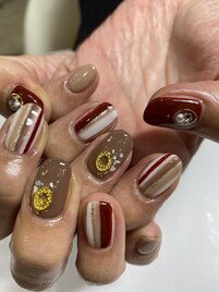 ストライプネイル