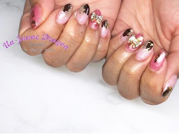 アン ジョーヌドラゴ/【自爪ネイル】ピンクネイル