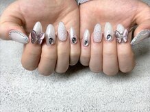 ナッティーキャット(Nutty cat)/流行りのバタフライネイル★