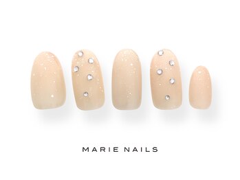 マリー ネイルズ いわきラトブ店(MARIE NAILS)/定額5,500円税込 ストーン 0330b