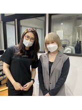 リジョーナ 一宮店(Lijona)/まつげパーマ佐藤リナ講師と。