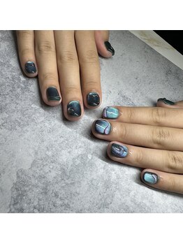 チャイ 大阪上本町店(chai)/マグネットネイル