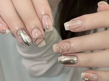 ウサギネイル 新大久保店(usagi nail)/クリスマスネイル