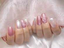 チュリップ(Tulipe)/リボンネイル