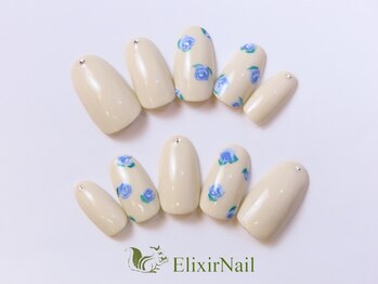 エリクサーネイル 池袋(Elixir Nail)/定額a シンプル/クーポン使用