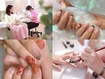 はあとねいる 今池店の写真/初めてのネイルサロンをお探しの方におすすめ★シンプル～華やかまで豊富なサンプルから選択OK♪