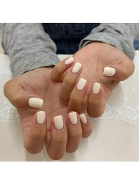 ワンカラー★ホワイトミルク