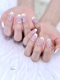 キラキラフレンチ【パラジェル】