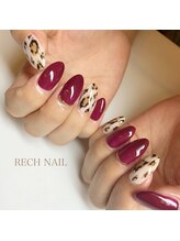 レッシュネイル サロンアンドスクール(RECH NAIL salon&school)/レオパード★