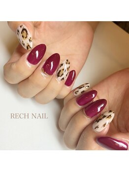 レッシュネイル サロンアンドスクール(RECH NAIL salon&school)/レオパード★