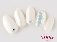 ネイルサロンアビー 北千住店(abbie)/うるうる氷ネイル　￥9108