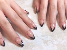 ネイルマジック 仙台一番町店(NAIL MAJIC)/変形フレンチ☆￥9900