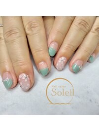 ぱっつんフレンチ