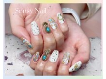 センシー ネイル スタジオ(Sensy Nail Studio)/120分 持込デザイン+パーツ込み