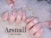 アルスネイル(Ars nail)/ピンクフラッシュネイル